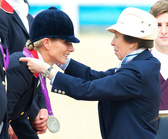 Księżniczka Anna i Zara Tindall