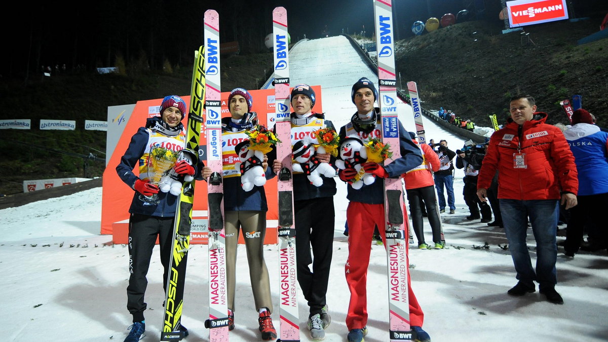 KAMIL STOCH, MACIEJ KOT, DAWID KUBACKI, PIOTR ZYLA