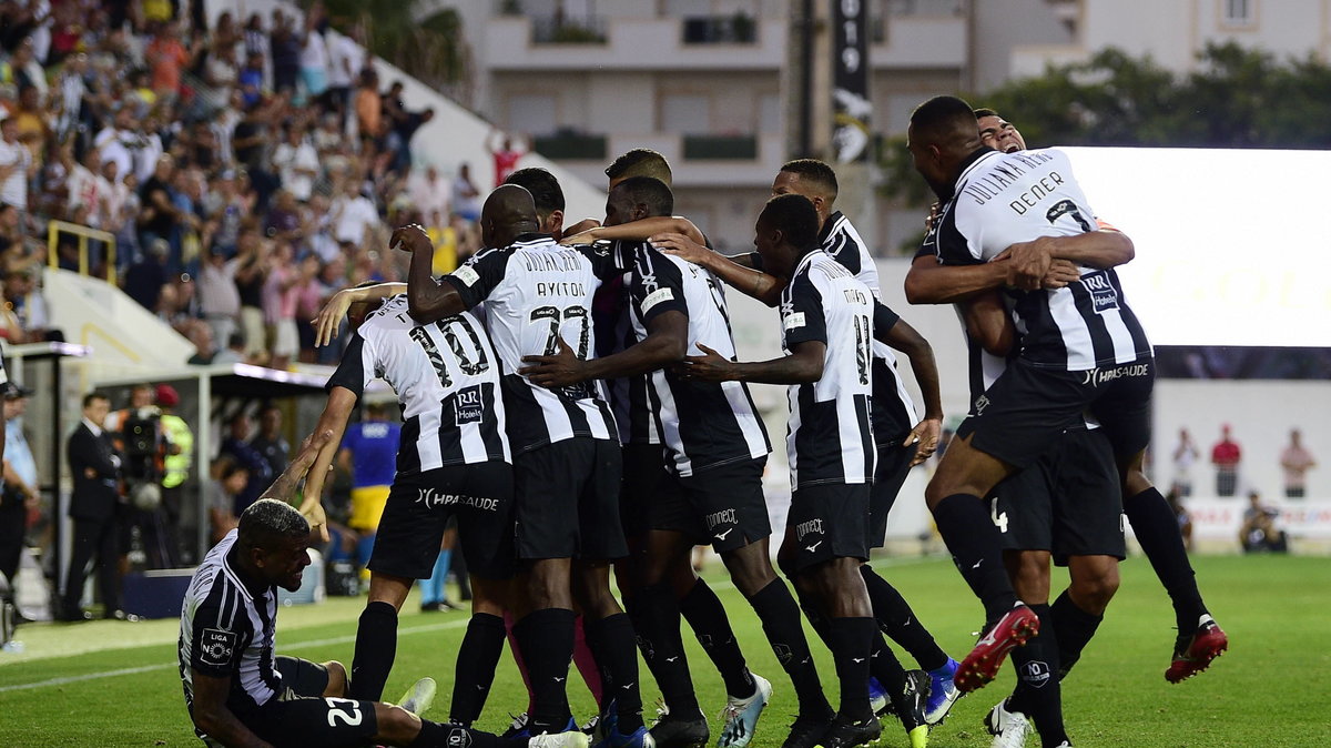 Radość piłkarzy Portimonense SAD