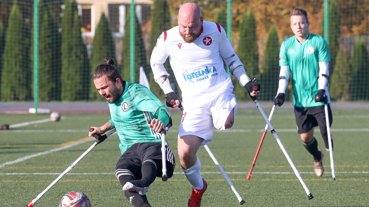 Mariusz Adamczyk (Wisła Kraków) i Bartosz Łastowski (Legia Warszawa)