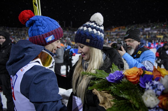 Kamil Stoch i Ewa Bilan-Stoch