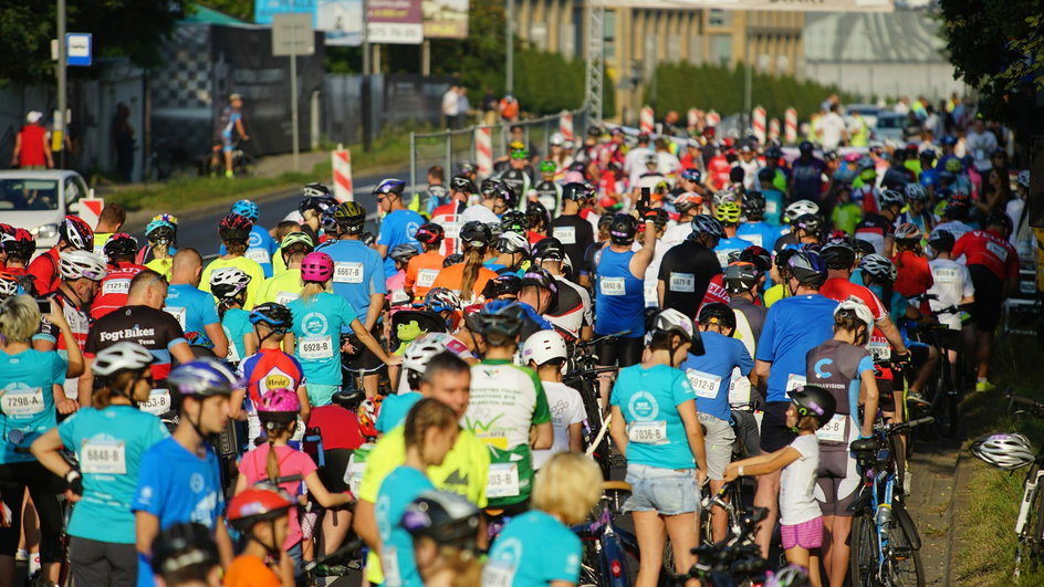 Największy amatorski wyścig rowerowy odbywa się w Poznaniu