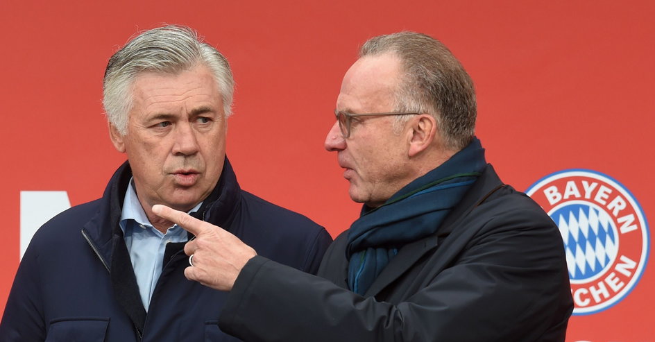 Carlo Ancelotti i Karl-Heinz Rummenigge 