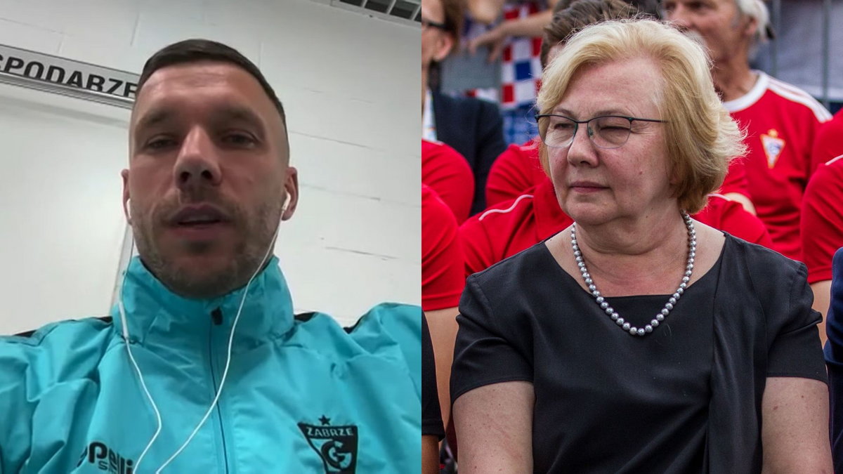 Lukas Podolski, Małgorzata Mańka-Szulik