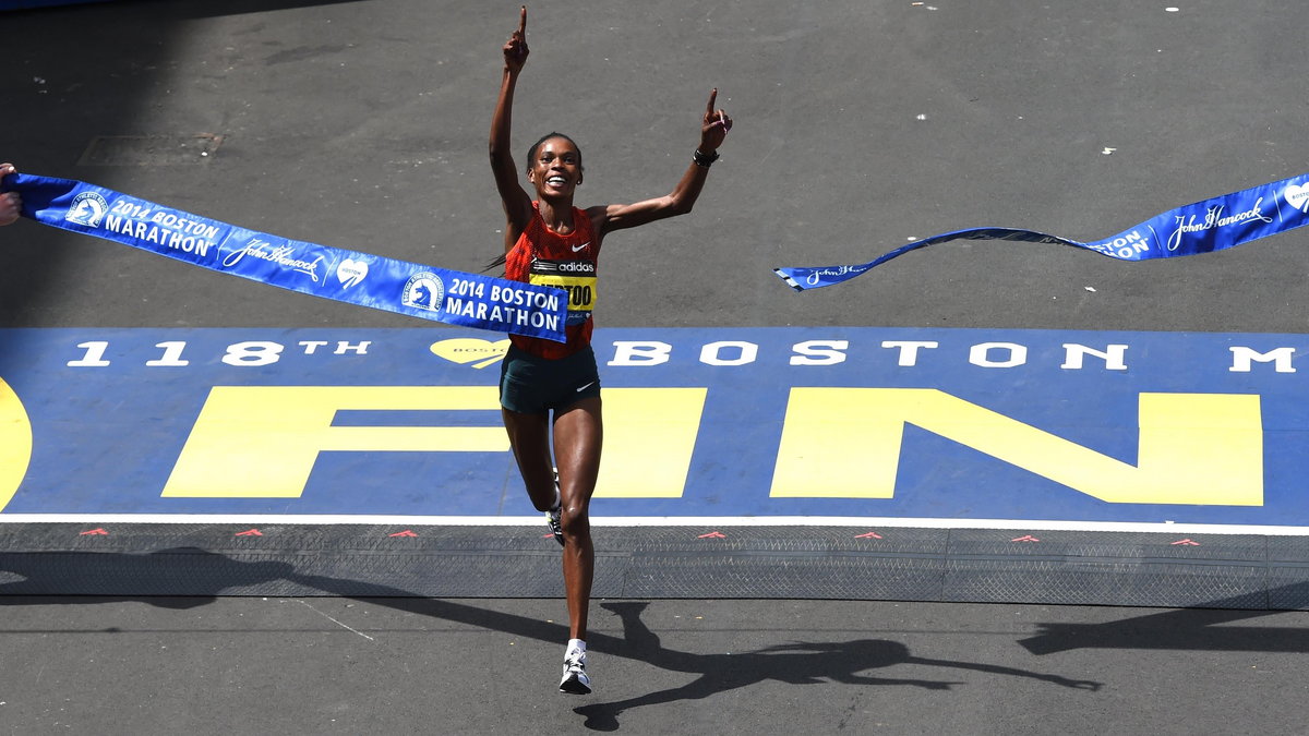 Rita Jeptoo w Bostonie