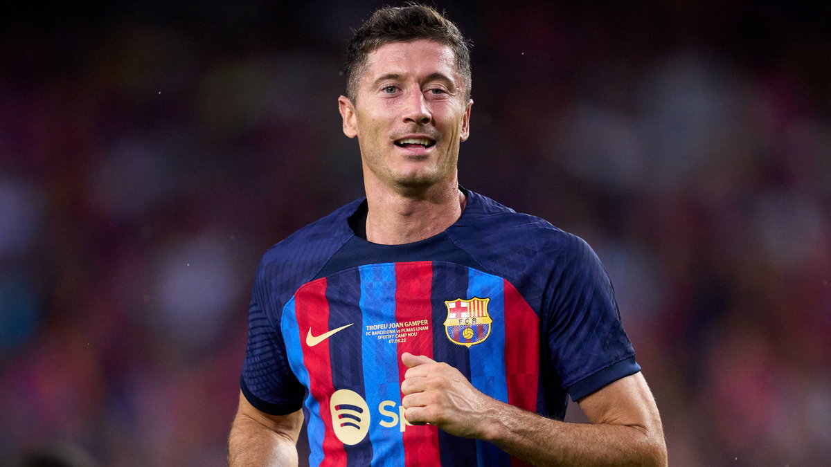 Robert Lewandowski w barwach FC Barcelona