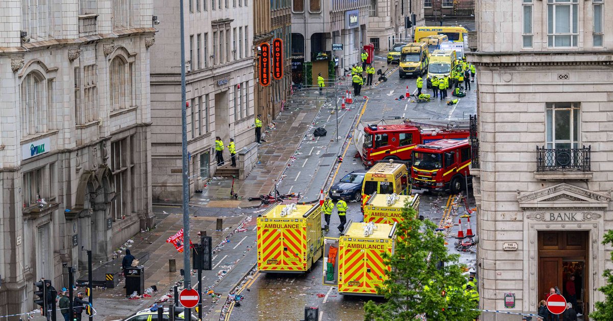 To on wjechał w tłum ludzi w Liverpoolu. Nowe informacje