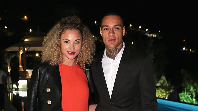 Rose Bertram i Gregory van der Wiel