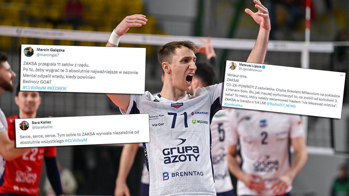 ZAKSA Kędzierzyn Koźle i radość z wygranej