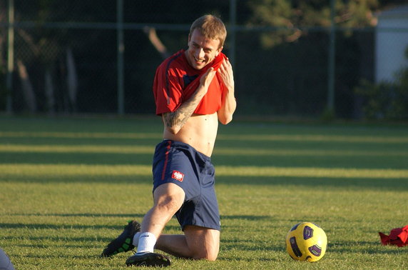 Trening reprezentacji Polski w Portugalii