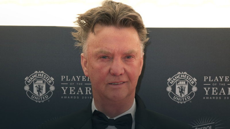 Louis Van Gaal, fot. AFP