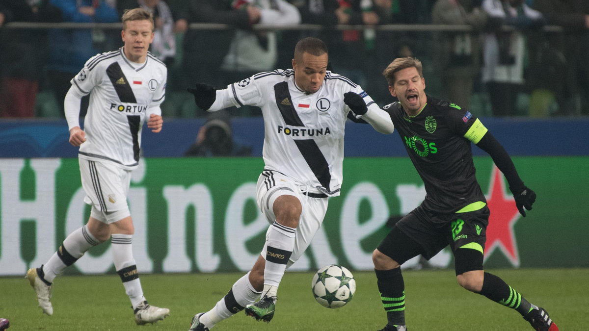 Legia Warszawa - Sporting Clube de Portugal. Pilka Nozna. Liga Mistrzow. 07.12.2016