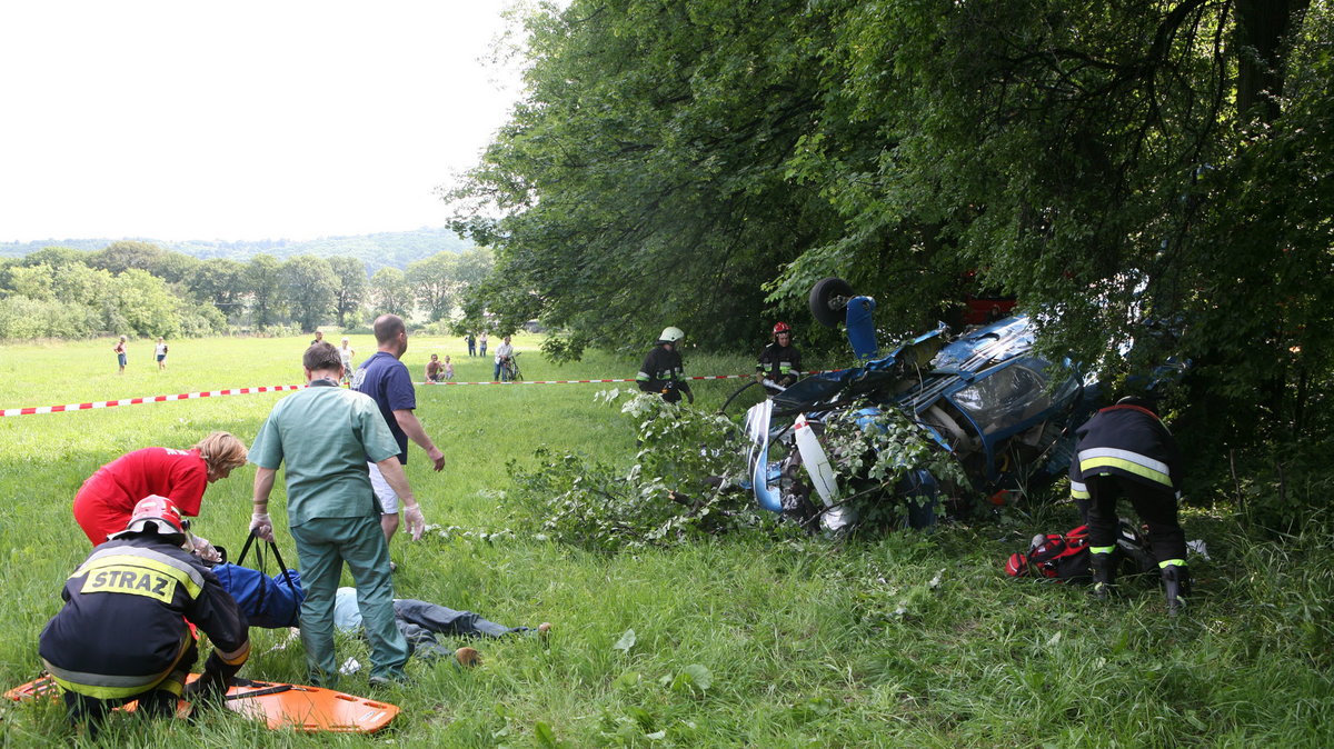 Wypadek lotniczy Tomasza Golloba i Rune Holty