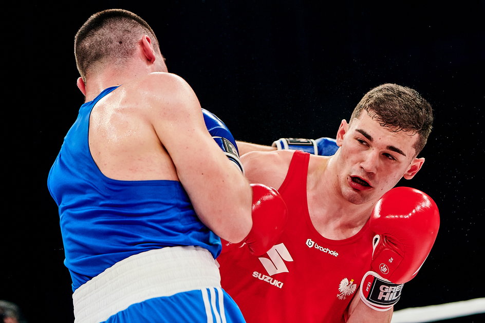 Mateusz Bereźnicki, brązowy medalista igrzysk europejskich 2023 (92 kg)