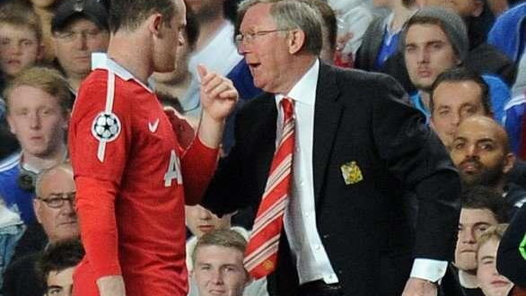 Alex Ferguson i Wayne Rooney