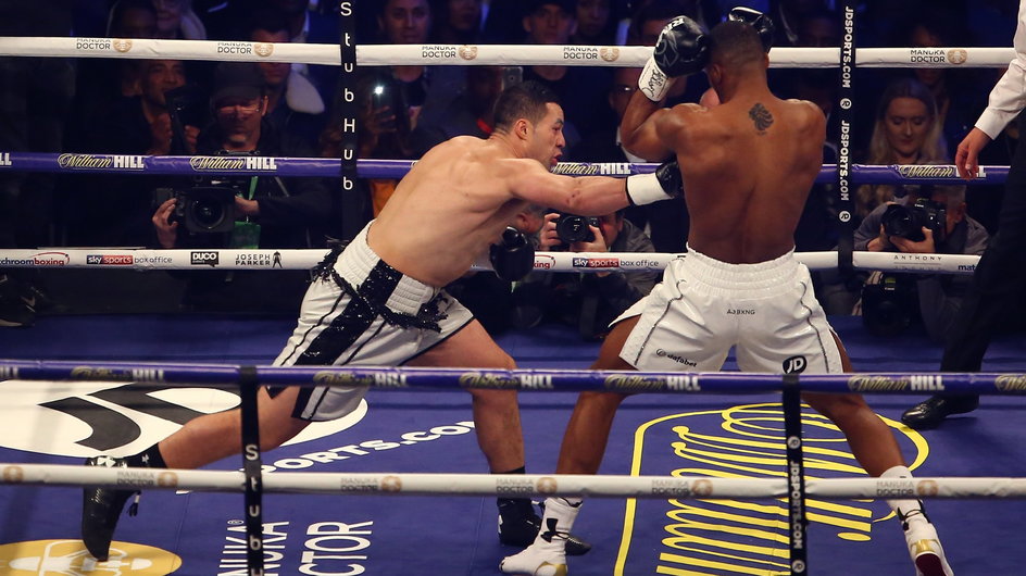 epa06639696 - BRITAIN BOXING (Anthony Joshua vs Joseph Parker - Cardiff)