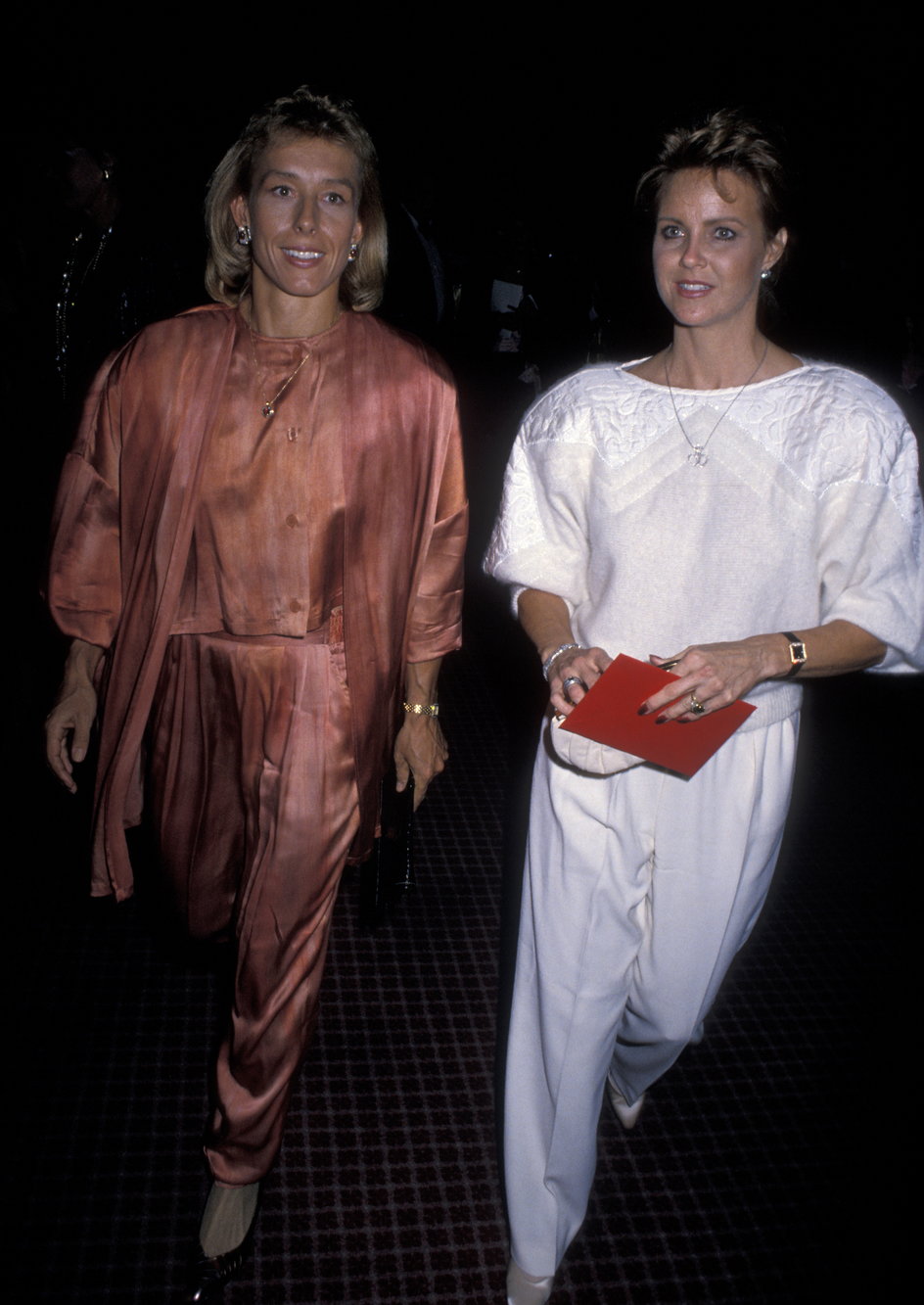 Judy Nelson i Martina Navratilova