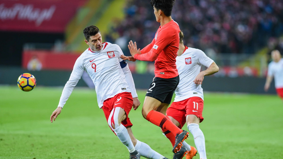 Robert Lewandowski. Polska - Korea Południowa