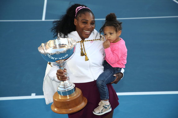 Serena Williams z córeczką