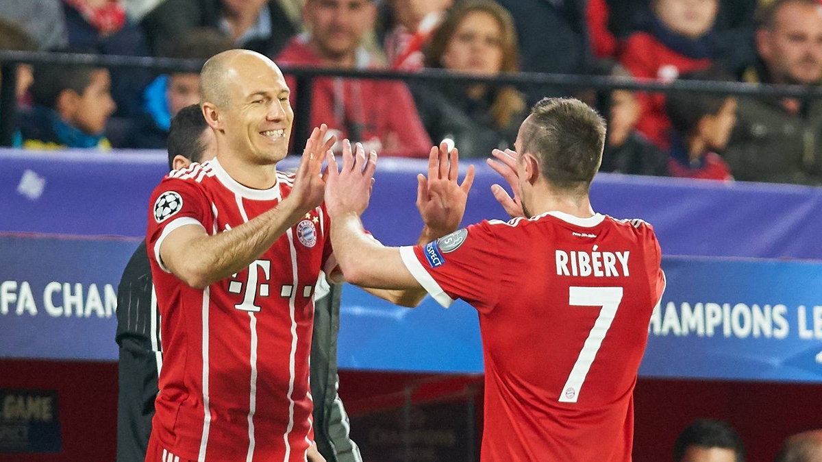 Arjen Robben i Franck Ribery