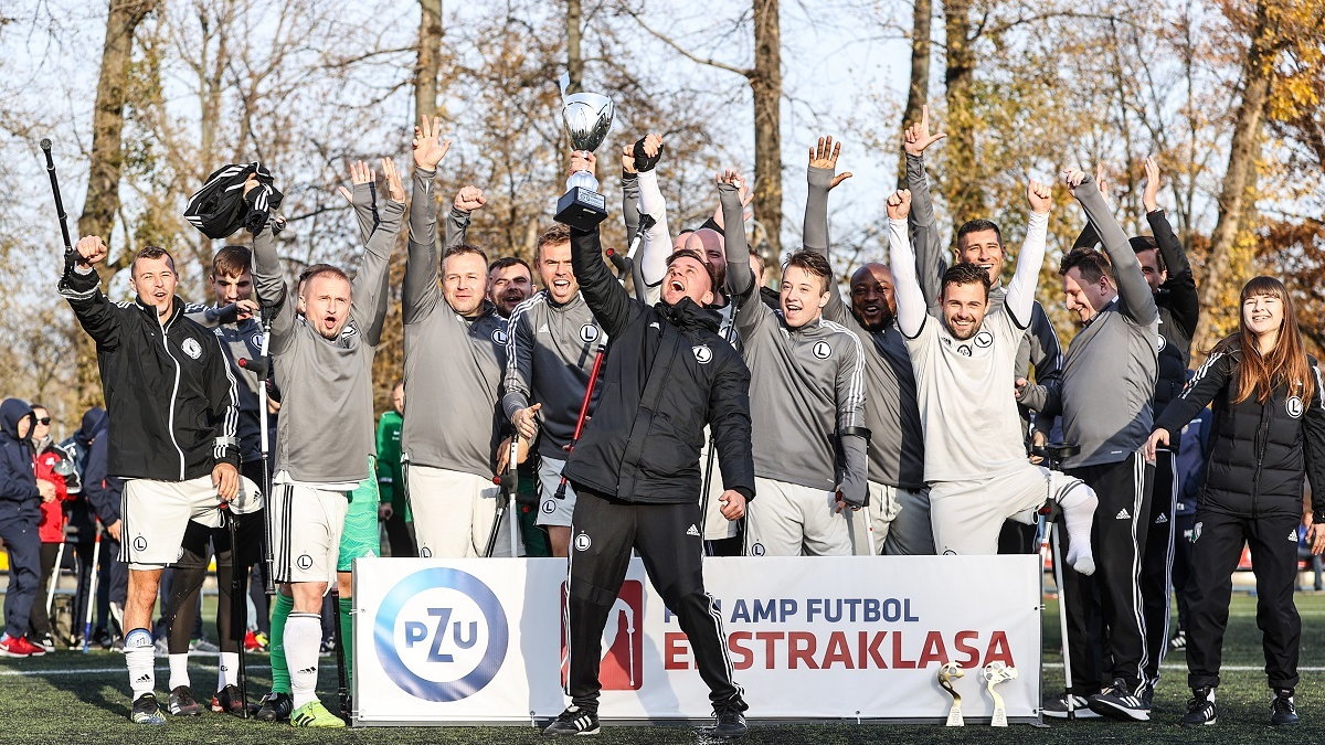 Legia Warszawa wygrała IV turniej PZU Amp Futbol Ekstraklasy