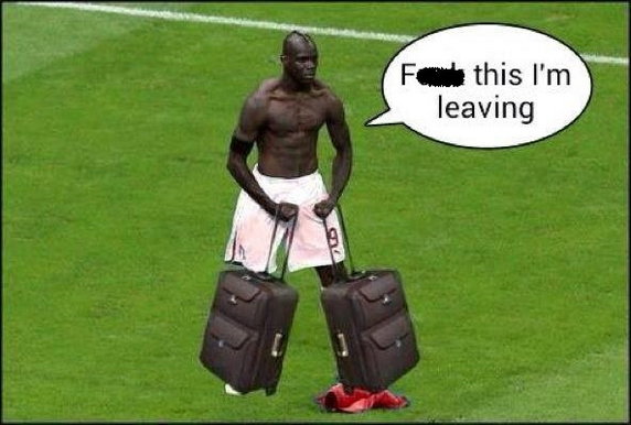 Mario Balotelli w Liverpoolu - memy