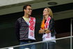 Jerzy Janowicz i Marta Domachowska