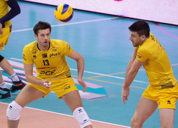 BEŁCHATÓW SIATKÓWKA PGE SKRA JASTRZĘBSKI WĘGIEL  ( Michał Winiarski Facundo Conte)