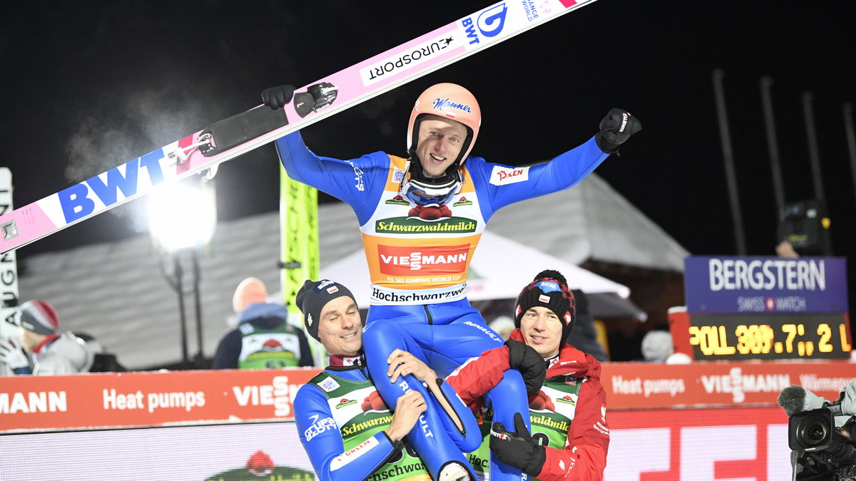 Piotr Żyła, Dawid Kubacki, Kamil Stoch