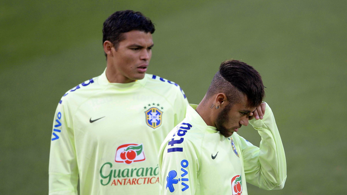 Thiago Silva i Neymar