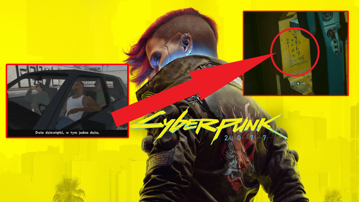 Nawiązanie do GTA San Andreas w Cyberpunk 2077 Widmo Wolności