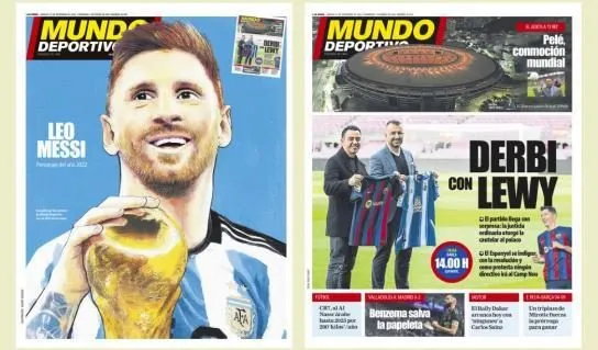 Okładka "Mundo Deportivo"