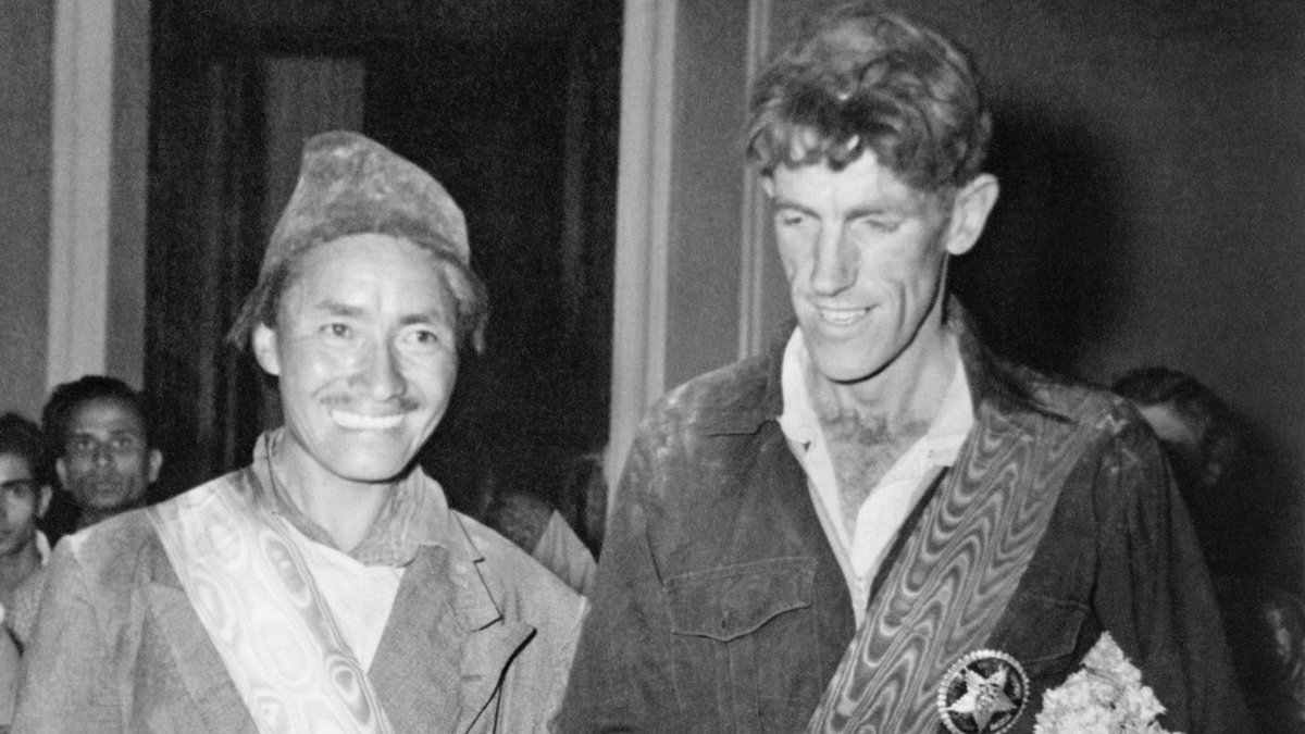 Tenzing Norgay i Edmund Hillary