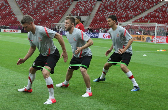 Ostatni trening reprezentacji Polski przed Euro 2012