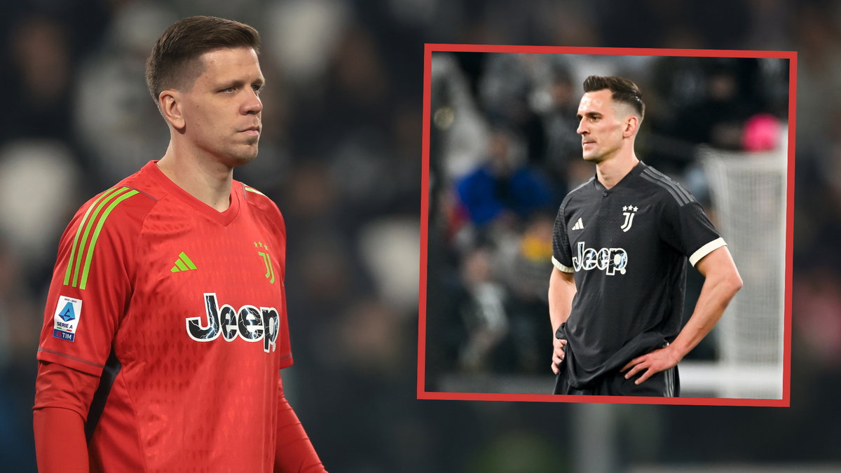 Wojciech Szczęsny i Arkadiusz Milik