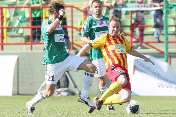 28. kolejka Ekstraklasy: GKS Bełchatów - Korona Kielce 0:2