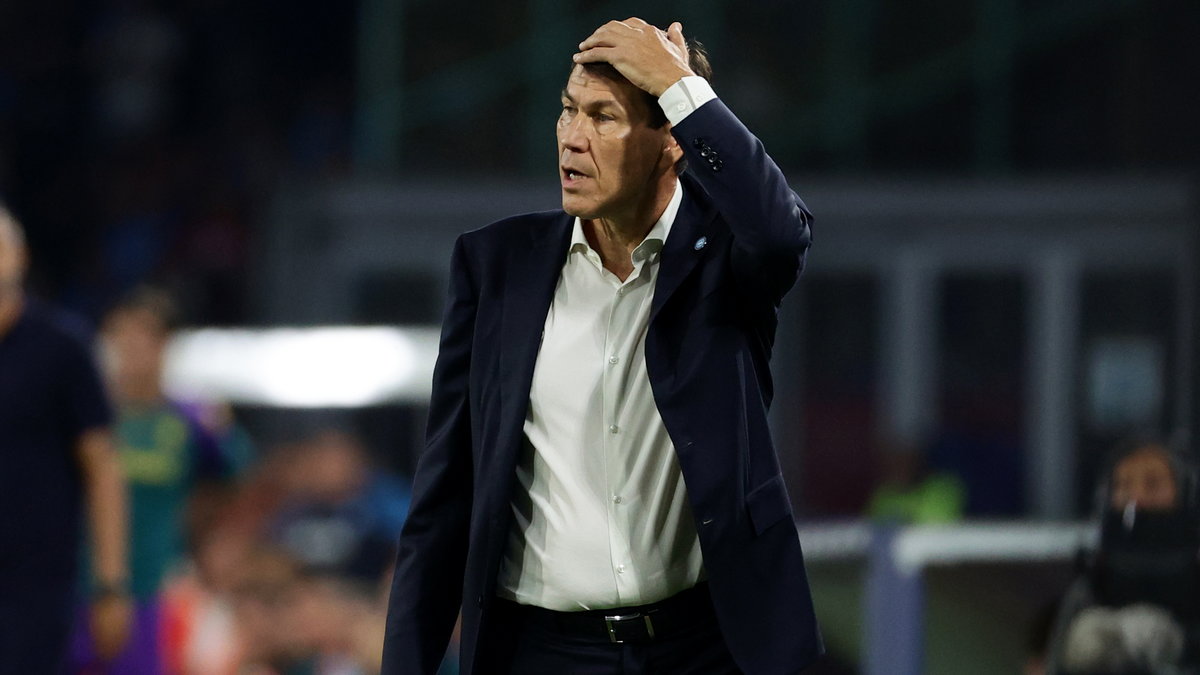 Rudi Garcia ma być krok od zwolnienia z Napoli