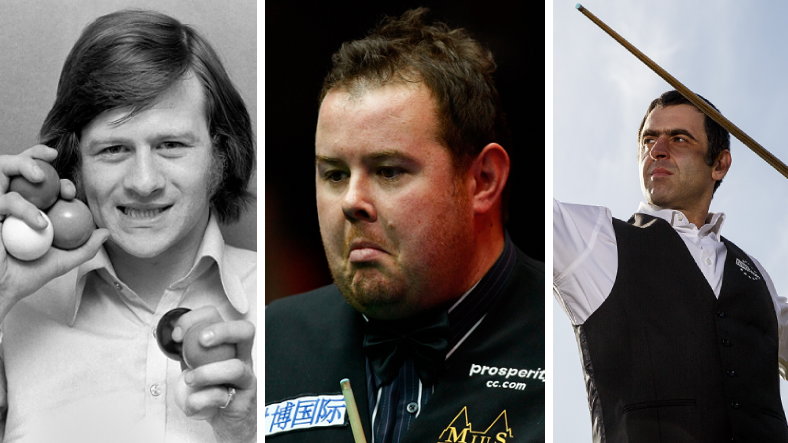 Alex Higgins, Stephen Lee, Ronnie O'Sullivan