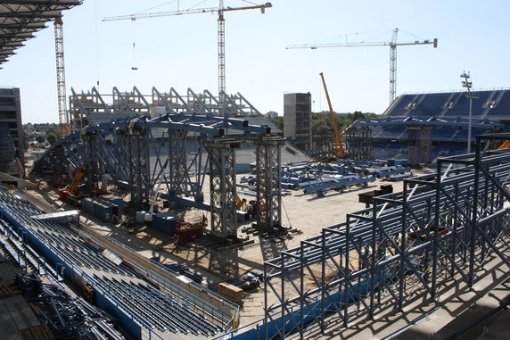 Euro 2012 Budowa Stadionu Miejskiego w Poznaniu (fot. Piotr Błoński)