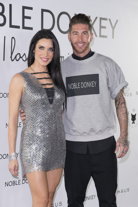 Pilar Rubio i Sergio Ramos w 2017 r.