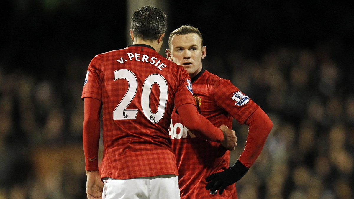 Robin van Persie i Wayne Rooney