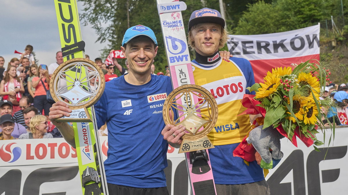 Kamil Stoch i Dawid Kubacki