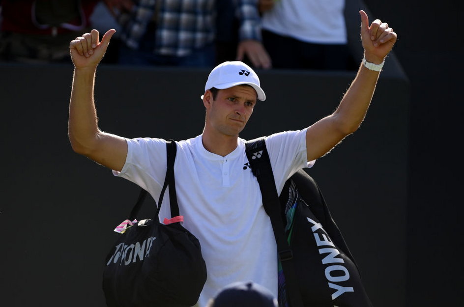 Hubert Hurkacz ma wielki potencjał, jednak odpadł już w pierwszej rundzie Wimbledonu