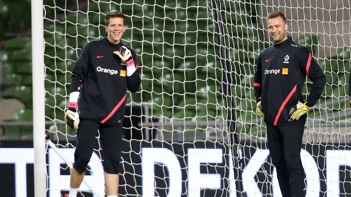 Wojciech Szczęsny (L) i Artur Boruc (P)