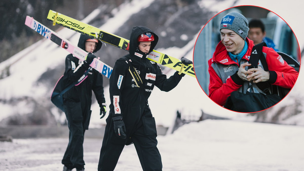 Dawid Kubacki, Kamil Stoch i Aleksander Zniszczoł