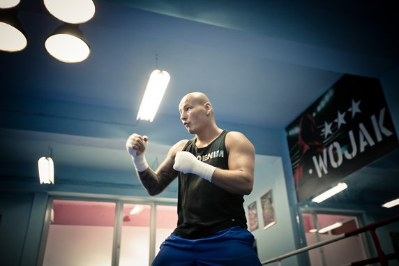 Artur Szpilka trenuje przed walką z Mike'em Mollo