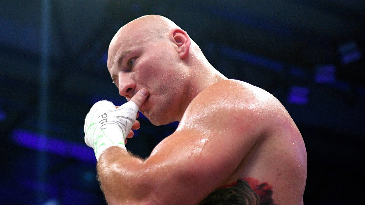 Artur Szpilka po swojej ostatniej walce z Łukaszem Różańskim