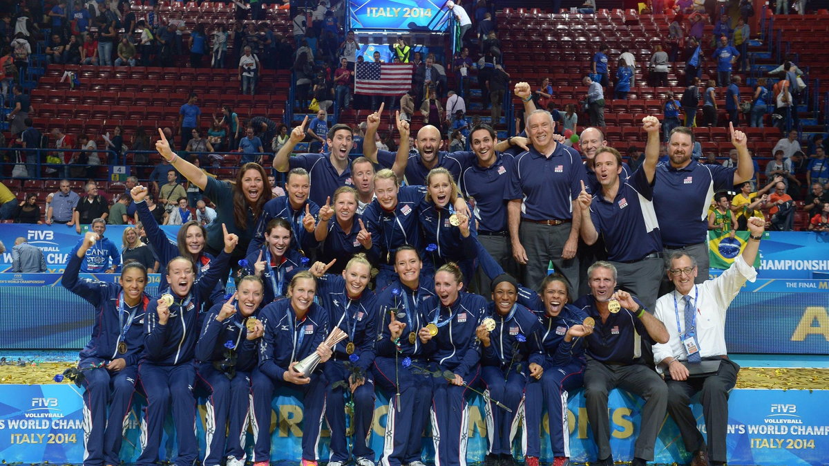 reprezentacja USA siatkarek, mistrzostwa świata siatkarek 2014, Włochy 2014, siatkówka