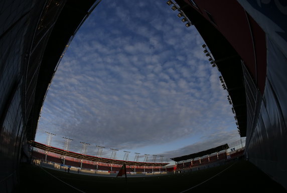 Stadion FK Vozdovac w Belgradzie