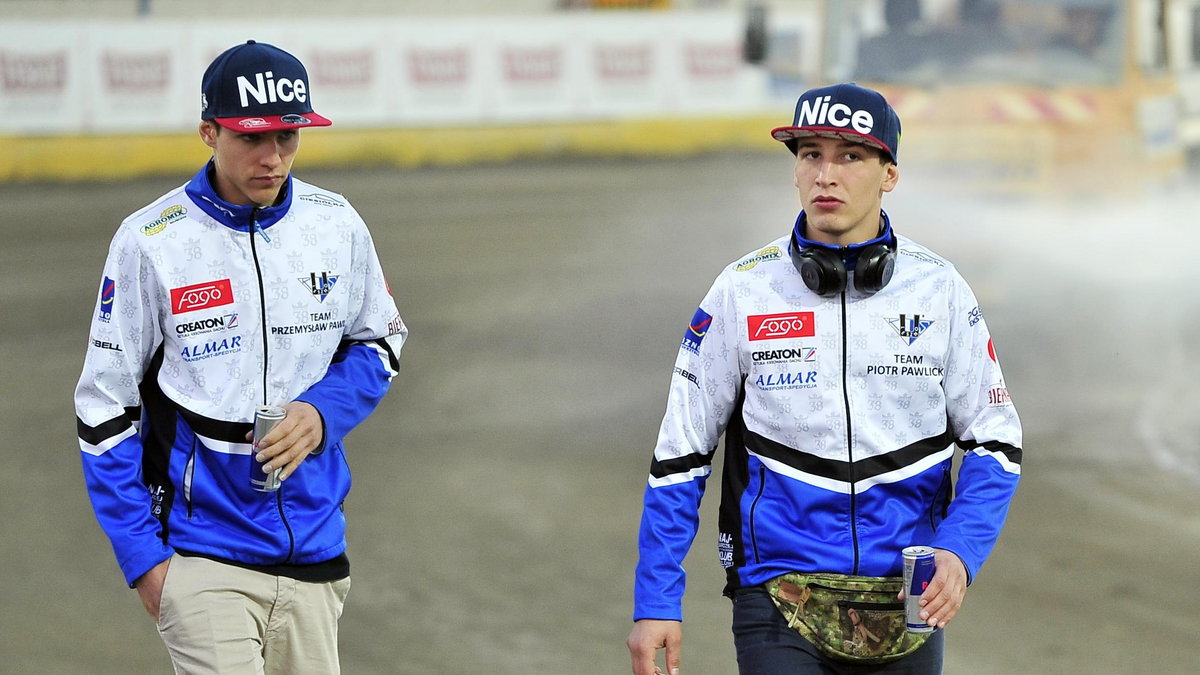 Bracia Pawliccy i Maciej Janowski jeździli po rondzie w centrum Lublina